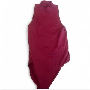 Target Women's Bodysuit - Burgundy